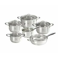 Set oale, cratite si tigai, 12 piese, inox, Silver Jewellery, Berlinger Haus, BH 6661