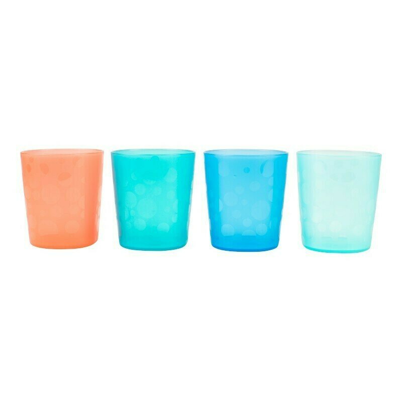 Dr. brown's - set pahare colorate pentru copii, 4 buc
