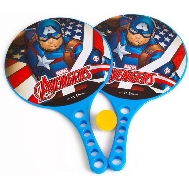 Seven - set palete cu minge captain america
