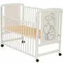 Set Patut din lemn bebe 120x60 cm, Saltea Cocos Confort II si Protectie impermeabila Qmini - 16