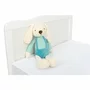 Set Patut din lemn bebe Babyneeds, Ola cu sertar, 120x60 cm, Natur + Saltea patut bebe, Cocos Confort II, Cu fibre de cocos si strat de burete, 120x60x10 cm + Protectie impermeabila, Pentru patuturi 120x60 cm, Alb - 16