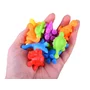 Set pentru sortat, Cu dinozauri din plastic si boluri colorate, Multicolor - 6