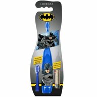 Set Periuta de dinti, electrica,rezerva si baterie incluse Batman, pentru baieti