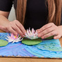 Set pictura 3D cu argila usoara, 30*40cm - Water Lilies - 2