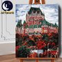 Set pictura pe numere (panza) Frontenac Castel din Canada 50x40 cm - 1