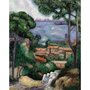 Set pictura pe panza - Vila pe coasta (L'Estaque a villa) - 1