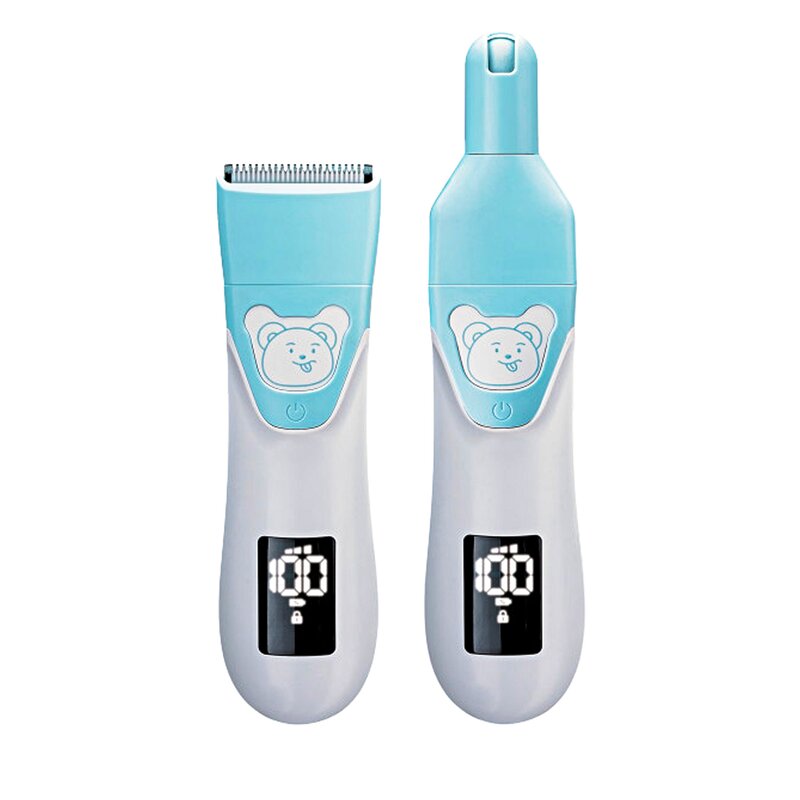 Bebumi - set pila electrica unghii + aparat de tuns pentru bebe