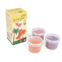 Set Plastilina organica, pentru copii, 2 ani+, 3 culori, moale, nelipicioasa, usor de modelat, roz/mov/bej, Grunspecht 680-V1 - 2