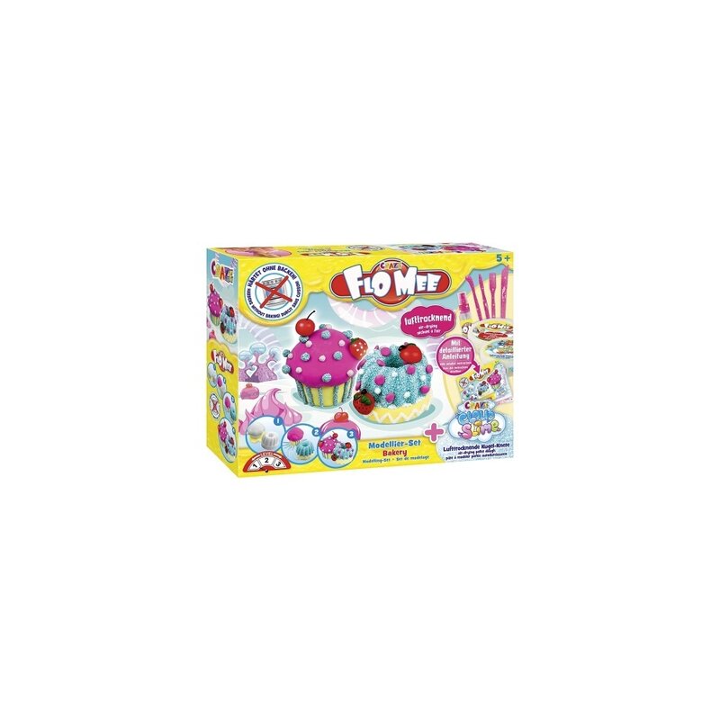 Craze - set plastilina si cloud slime - briose