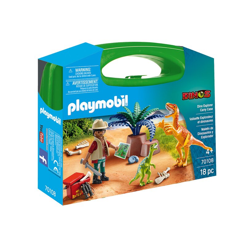 Playmobil - set portabil dinozauri