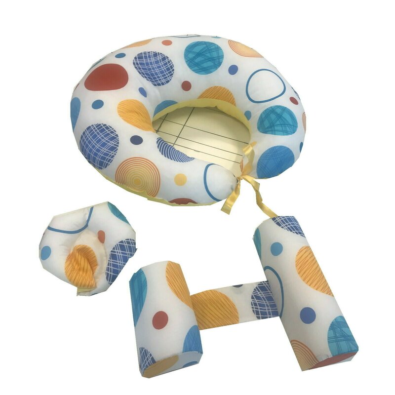 Deseda - set primele perne ale bebelusului deluxe cerculete colorate