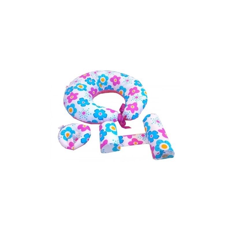 Deseda - set primele perne ale bebelusului deluxe - floricele