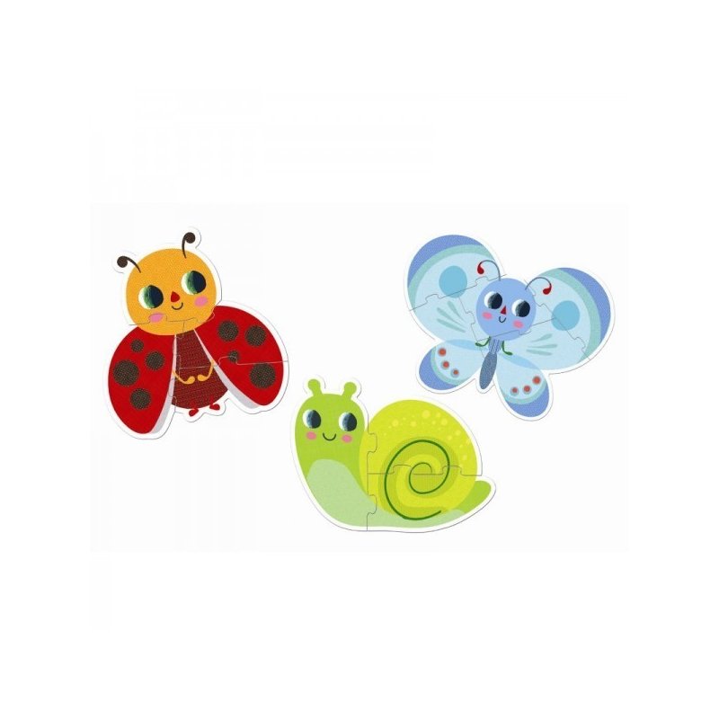 Djeco - set puzzle-uri evolutive in gradina