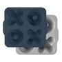 Set Recipiente de gatit Minikoioi, 100% Premium Silicon – Deep Blue / Powder Grey - 1