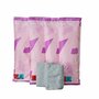 Set recuperare postpartum, Frida Mom, 4 buc x tampoane Ice Maxi 4 buc + 2  buc x chiloti unica folosinta, Racoritoare si absorbante, Gri - 2