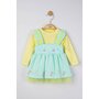 Set rochita cu bluzita pentru fetite Cirese, Tongs baby (Culoare: Galben, Marime: 12-18 Luni) - 4