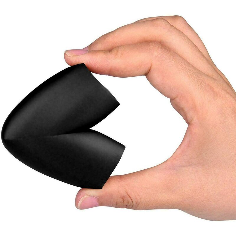 Bambinice - set rola protectie multifunctionala xxl de 6m si 8 aparatori moi pentru colturi, negru