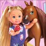 Set Simba Evi Love Doctor Evi Welcome Horse papusa 12 cm cu figurina cal si accesorii - 5