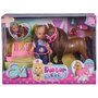 Set Simba Evi Love Doctor Evi Welcome Horse papusa 12 cm cu figurina cal si accesorii - 9