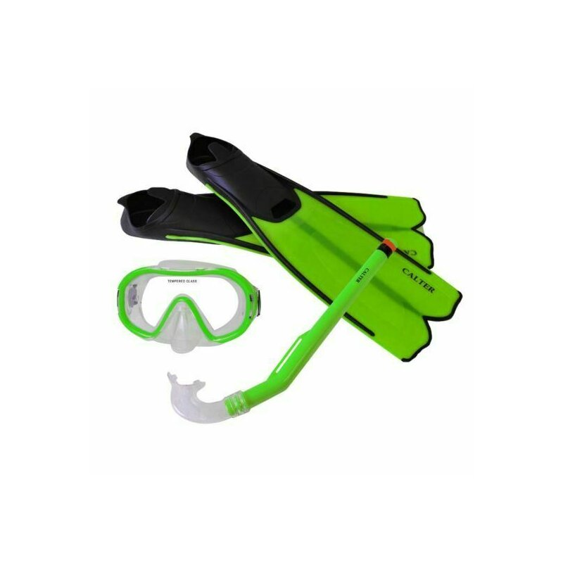 Dhs - set snorkle copii verde
