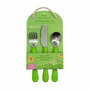 Set tacamuri de invatare - Learning Cutlery - Green Sprouts iPlay - Aqua - 3