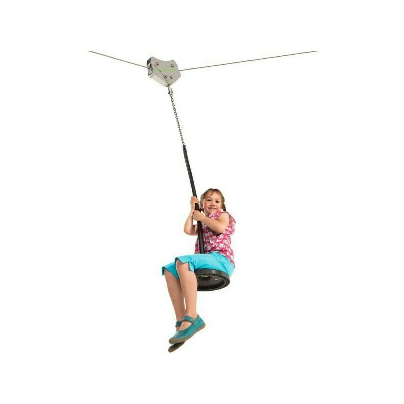 Kbt - loc de joaca tiroliana profesionala cu leagan monkey, 25 m