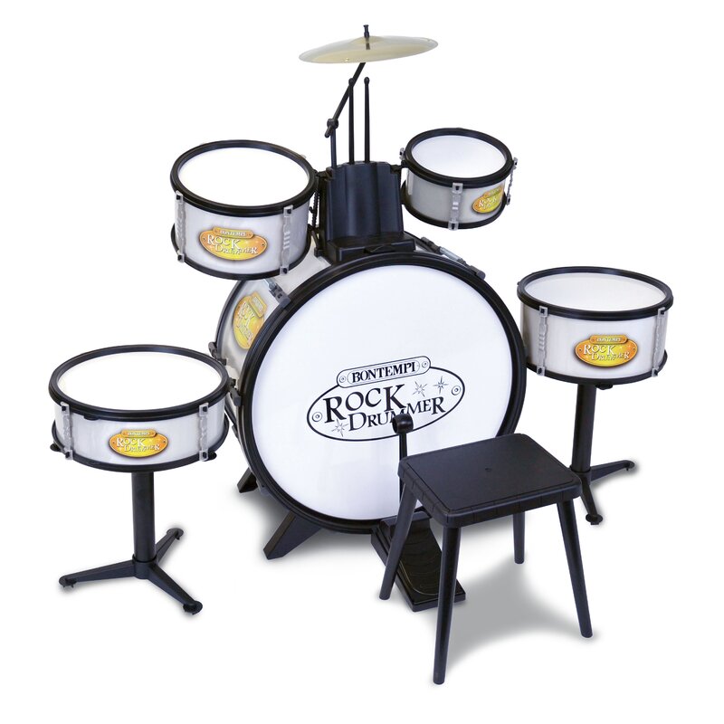 Bontempi - set de tobe rock cu scaun
