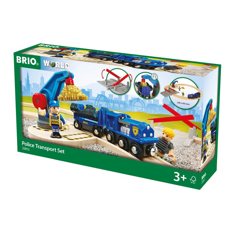 Brio - set transport politie