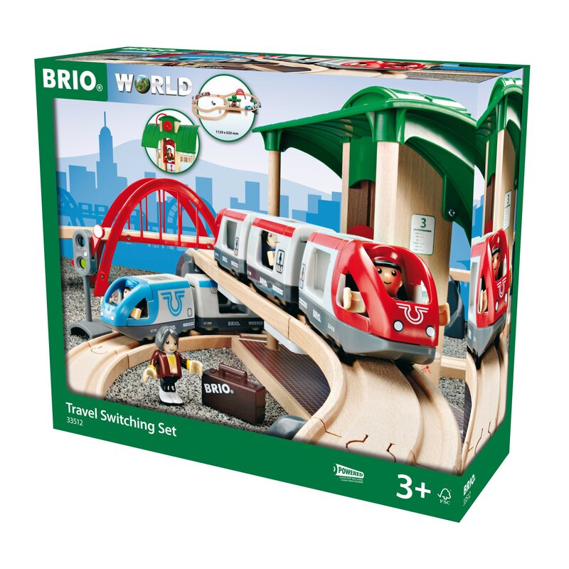 Brio - set trenuri , de calatorie