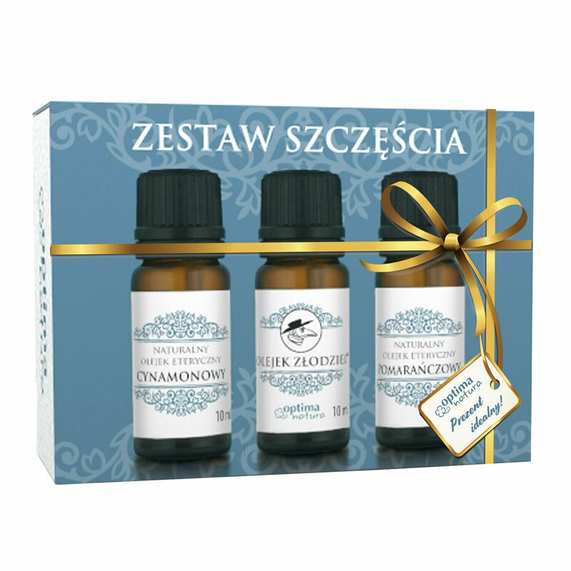 Optima natura - set uleiuri esentiale luck, , 3 buc x 10 ml, pentru bunastare
