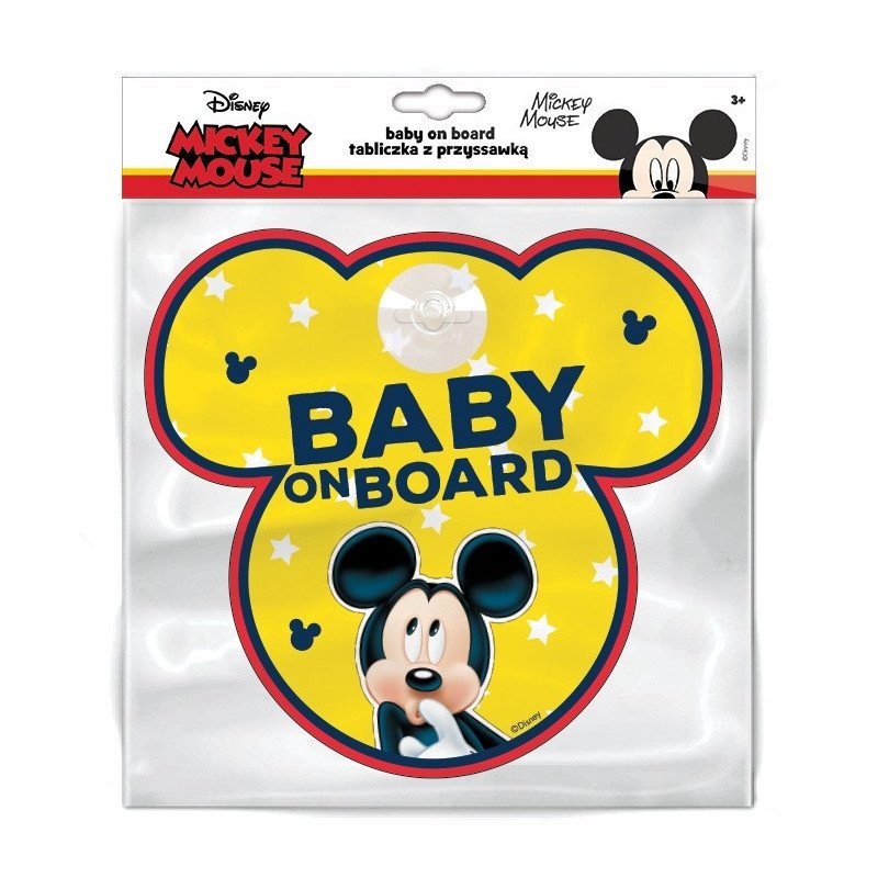 Seven-disney - baby la bord stiker mickey mouse
