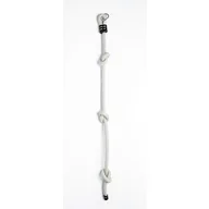 Sfoara de catarat, Dice, Pentru spatiul de joaca, Cu noduri, Pana la 260 cm, Din sfoara impletita de 26 mm, 3 ani+, Beige