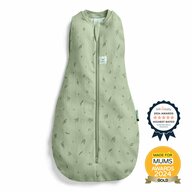 Sistem de infasat si sac de dormit, ErgoPouch, 2 in 1, 0-3 luni, 3-6 kg, TOG 0.2, Bumbac organic, Fermoar bidirectional, Transformabil, Lavabil la masina, Certificat non-toxic, Premiat in Australia, Model Willow, Verde