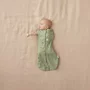 Sistem de infasat si sac de dormit, ErgoPouch, 2 in 1, 0-3 luni, 3-6 kg, TOG 1, Bumbac organic, Fermoar bidirectional, Transformabil, Lavabil la masina, Certificat non-toxic, Premiat in Australia, Model Willow, Verde - 4