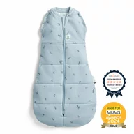 Sistem de infasat si sac de dormit, ErgoPouch, 2 in 1, 0-3 luni, 3-6 kg, TOG 2.5, Bumbac organic, Fermoar bidirectional, Transformabil, Lavabil la masina, Certificat non-toxic, Premiat in Australia, Model Dragonflies