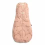 Sistem de infasat si sac de dormit, ErgoPouch, 2 in 1, 3-6 luni, 6-8 kg, TOG 0.2, Bumbac organic, Fermoar bidirectional, Transformabil, Lavabil la masina, Certificat non-toxic, Premiat in Australia, Model elefant, Roz - 2