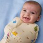 Sistem de infasat si sac de dormit, ErgoPouch, 2 in 1, 3-6 luni, 6-8 kg, TOG 1, Bumbac organic, Fermoar bidirectional, Transformabil, Lavabil la masina, Certificat non-toxic, Premiat in Australia, Multicolor - 6