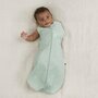 Sistem de infasat si sac de dormit, ErgoPouch, 2 in 1, 3-6 luni, 6-8 kg, TOG 1, Bumbac organic, Fermoar bidirectional, Transformabil, Lavabil la masina, Certificat non-toxic, Premiat in Australia, Verde - 4