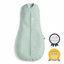 Sistem de infasat si sac de dormit, ErgoPouch, 2 in 1, 6-12 luni, 8-10 kg, TOG 0.2, Bumbac organic, Fermoar bidirectional, Transformabil, Lavabil la masina, Certificat non-toxic, Premiat in Australia, Verde