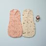 Sistem de infasat si sac de dormit, ErgoPouch, 2 in 1, 6-12 luni, 8-10 kg, TOG 2.5, Bumbac organic, Fermoar bidirectional, Transformabil, Lavabil la masina, Certificat non-toxic, Premiat in Australia, Model savana, Crem - 7