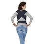 Bykay - Sistem de purtare 3.5 - 10 Kg, Wrap Elastic Classic, Jeans Blue - 3