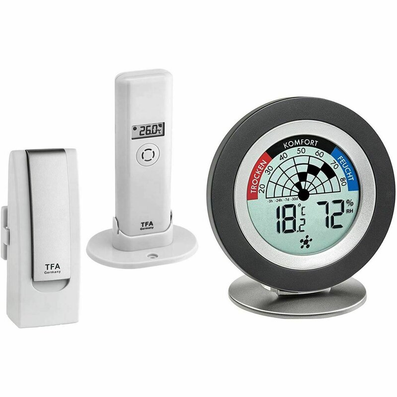 Tfa- sistem meteo smarthome cu senzori wireless si comunicare cu smartphone weatherhub