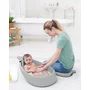 Cadita inteligenta, Skip Hop, Multifunctionala, Cu suport detasabil, Pentru 3 etape de crestere, 2 doua pozitii ergonomice, Antiderapanta, Fara PVC si ftalati, 0 luni+, 70 x 48 x 29 cm, Gri - 6