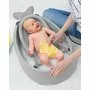 Cadita inteligenta, Skip Hop, Multifunctionala, Cu suport detasabil, Pentru 3 etape de crestere, 2 doua pozitii ergonomice, Antiderapanta, Fara PVC si ftalati, 0 luni+, 70 x 48 x 29 cm, Gri - 2