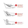 Cadita inteligenta, Skip Hop, Multifunctionala, Cu suport detasabil, Pentru 3 etape de crestere, 2 doua pozitii ergonomice, Antiderapanta, Fara PVC si ftalati, 0 luni+, 70 x 48 x 29 cm, Alb/Gri - 5