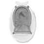 Cadita inteligenta, Skip Hop, Multifunctionala, Cu suport detasabil, Pentru 3 etape de crestere, 2 doua pozitii ergonomice, Antiderapanta, Fara PVC si ftalati, 0 luni+, 70 x 48 x 29 cm, Alb/Gri - 10