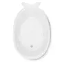 Cadita inteligenta, Skip Hop, Multifunctionala, Cu suport detasabil, Pentru 3 etape de crestere, 2 doua pozitii ergonomice, Antiderapanta, Fara PVC si ftalati, 0 luni+, 70 x 48 x 29 cm, Alb/Gri - 12
