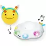 Jucarie interactiva, Skip Hop, Explore&More, Cu lumini si sunete, Cu 3 etape pentru a-I invata pe bebelusi sa se tarasca, 14 x 14 x 10 cm, 5 luni+, Albinuta, Multicolor - 4