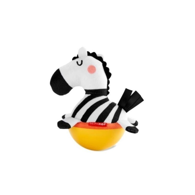 Skip hop - jucarie din plus interactiva zebra zambareata
