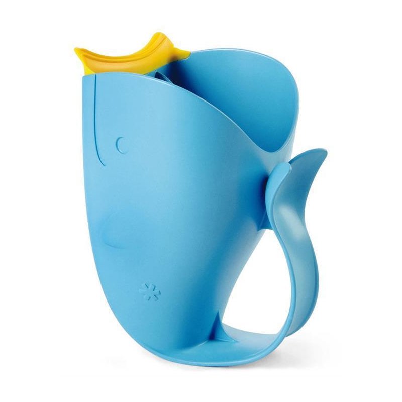 Recipient de clatire, Skip Hop, Moby Cup, Fara BPA, 17 5 x 11 4 x 12 7 cm, 0 luni+, Albastru